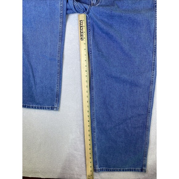 Princess Polly Jeans Women's 10 Denim High Rise Wide Leg Crop - Picture 7 of 9